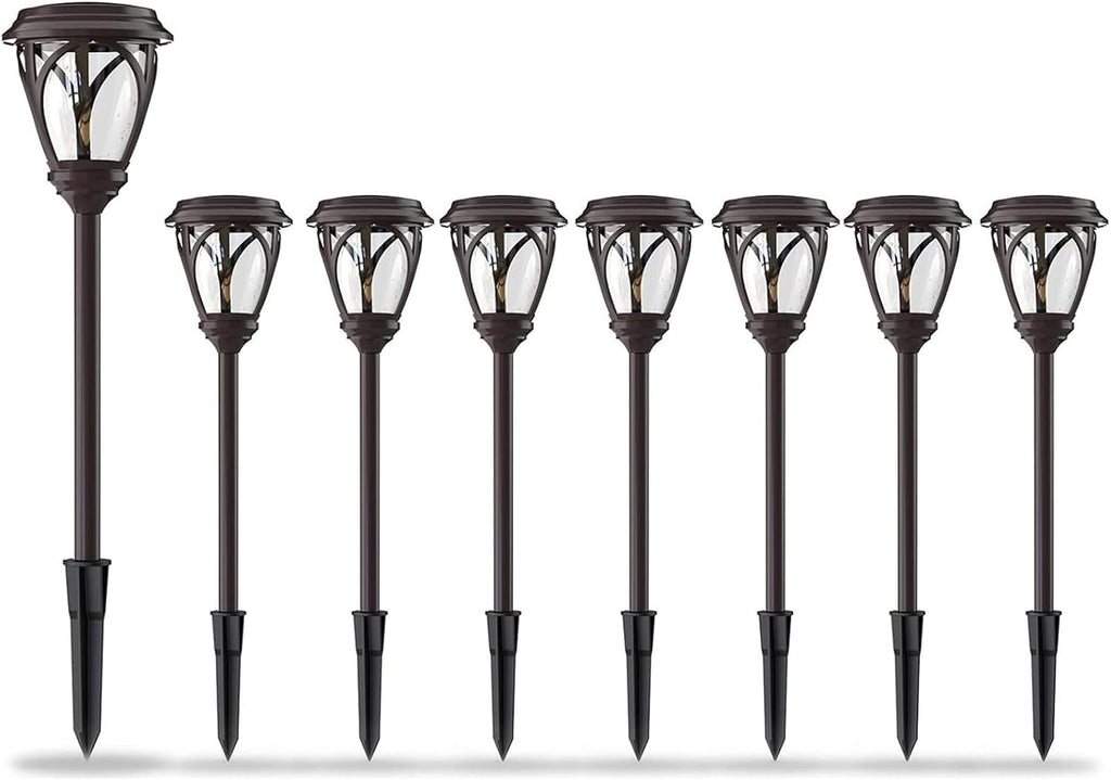 Kristi Collection LED 0.8W Low Voltage Outdoor Garden Light Landscape Lights Pathway Light for Lawn, Patio, Yard, Walkway, Driveway 8PK 8422-3103-08
